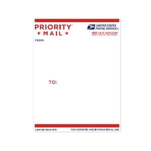 Over 5 Pound Weight Limit Heavy Shipping Label